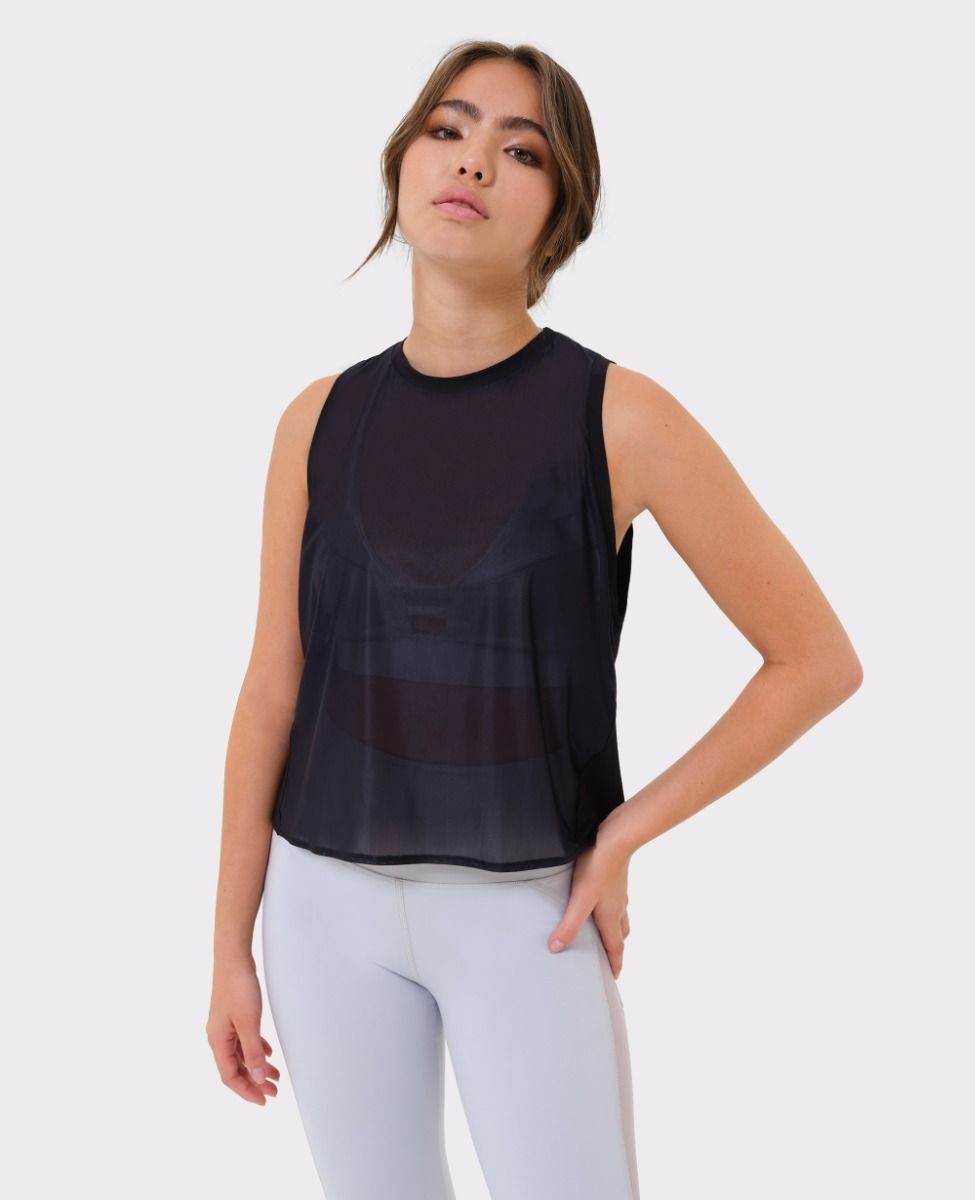 Daring Top Black