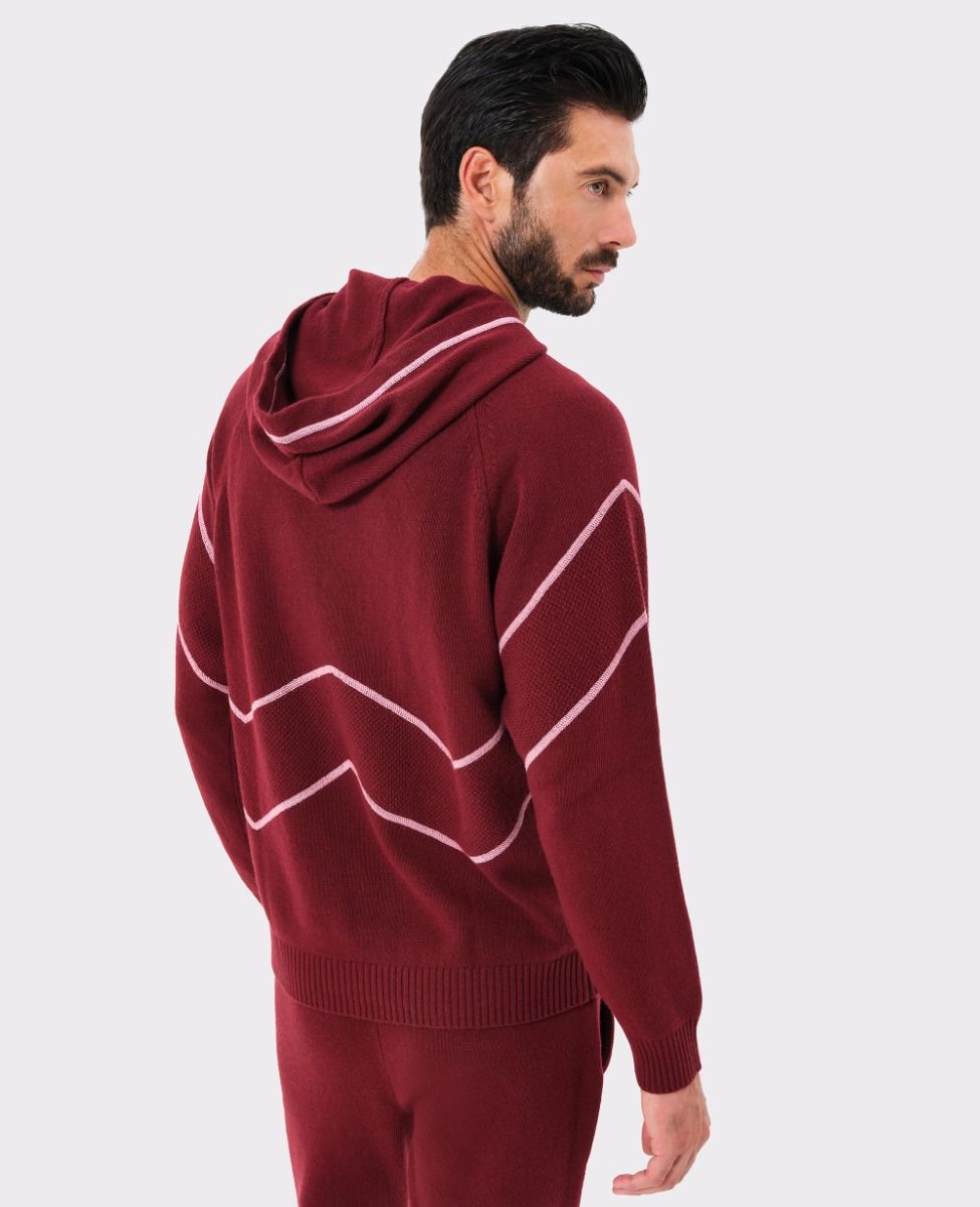 main product photo Merino Sweater Bordeaux