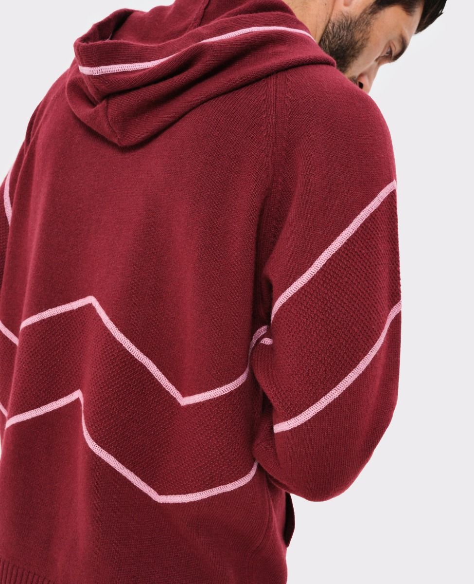 main product photo Merino Sweater Bordeaux