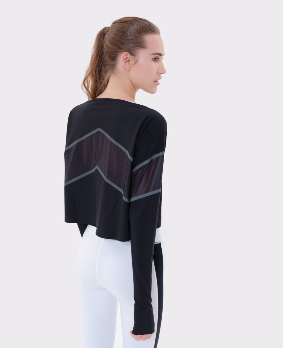 main product photo Daring Longsleeved T-shirt Black