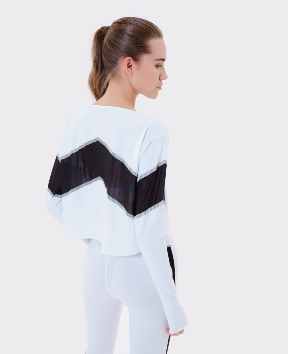 main product photo Daring Longsleeved T-shirt White