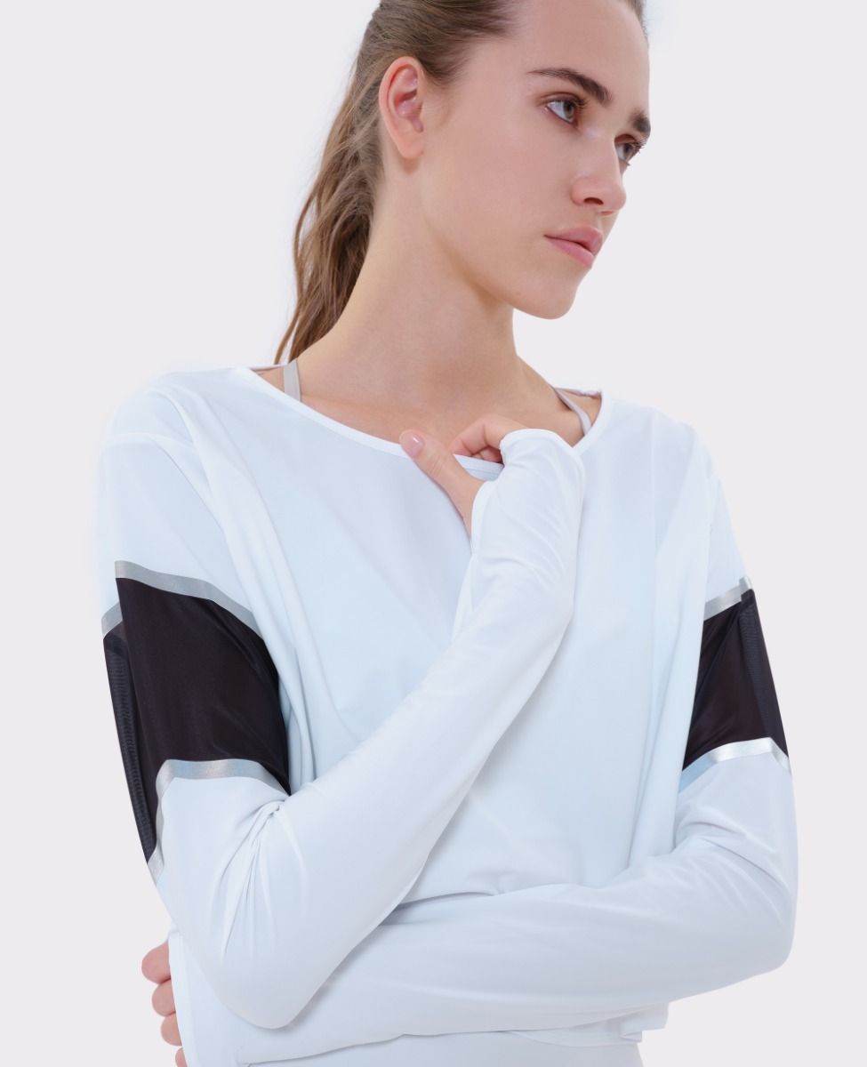 main product photo Daring Longsleeved T-shirt White