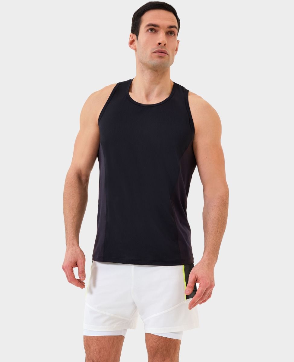 Essential Glow Tank Top Black