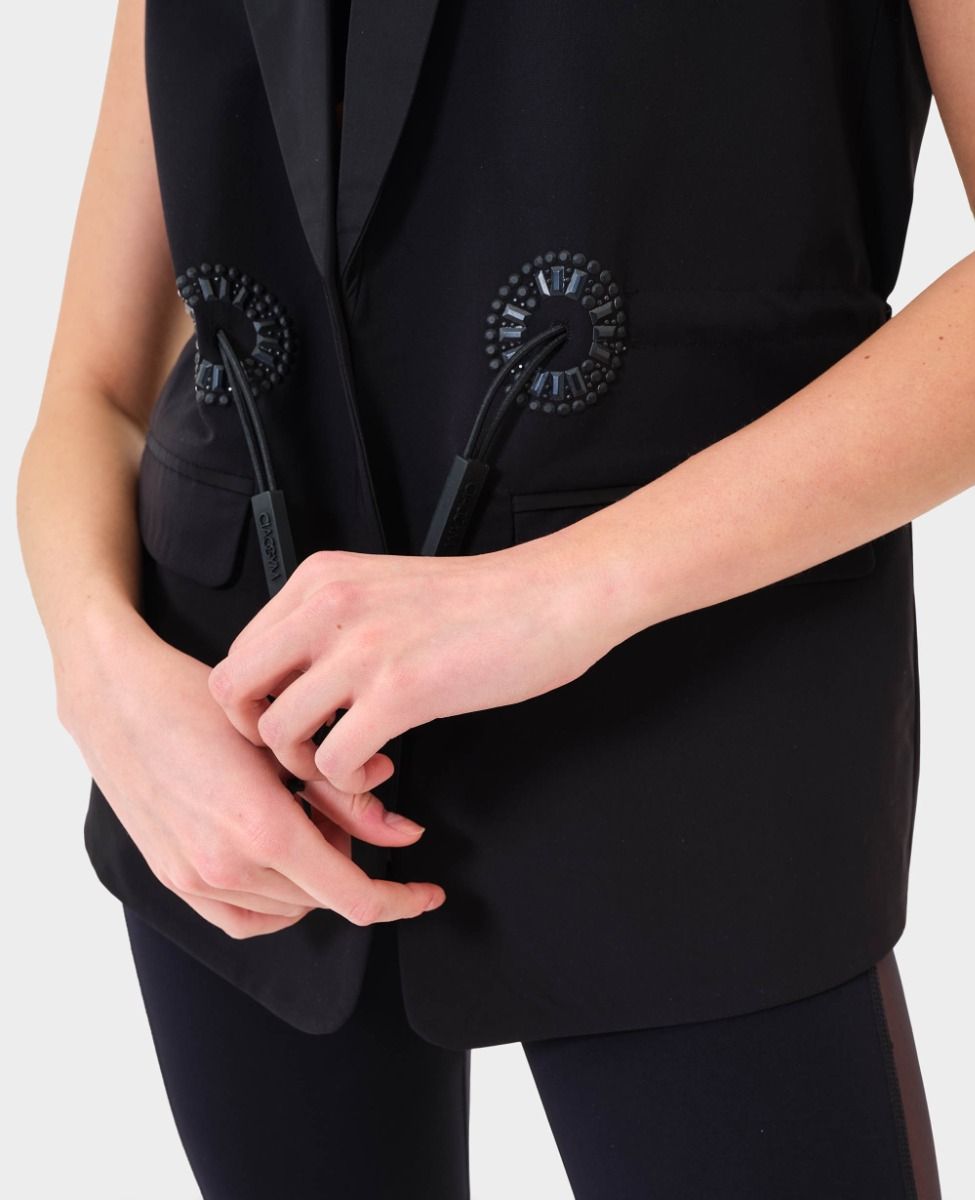 main product photo Club Studded Gilet Black