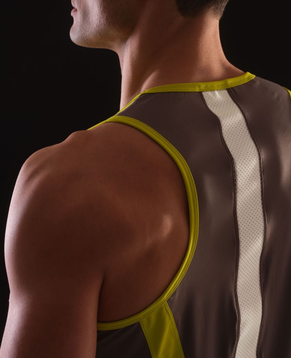 main product photo Essential Glow Tank Top Lime