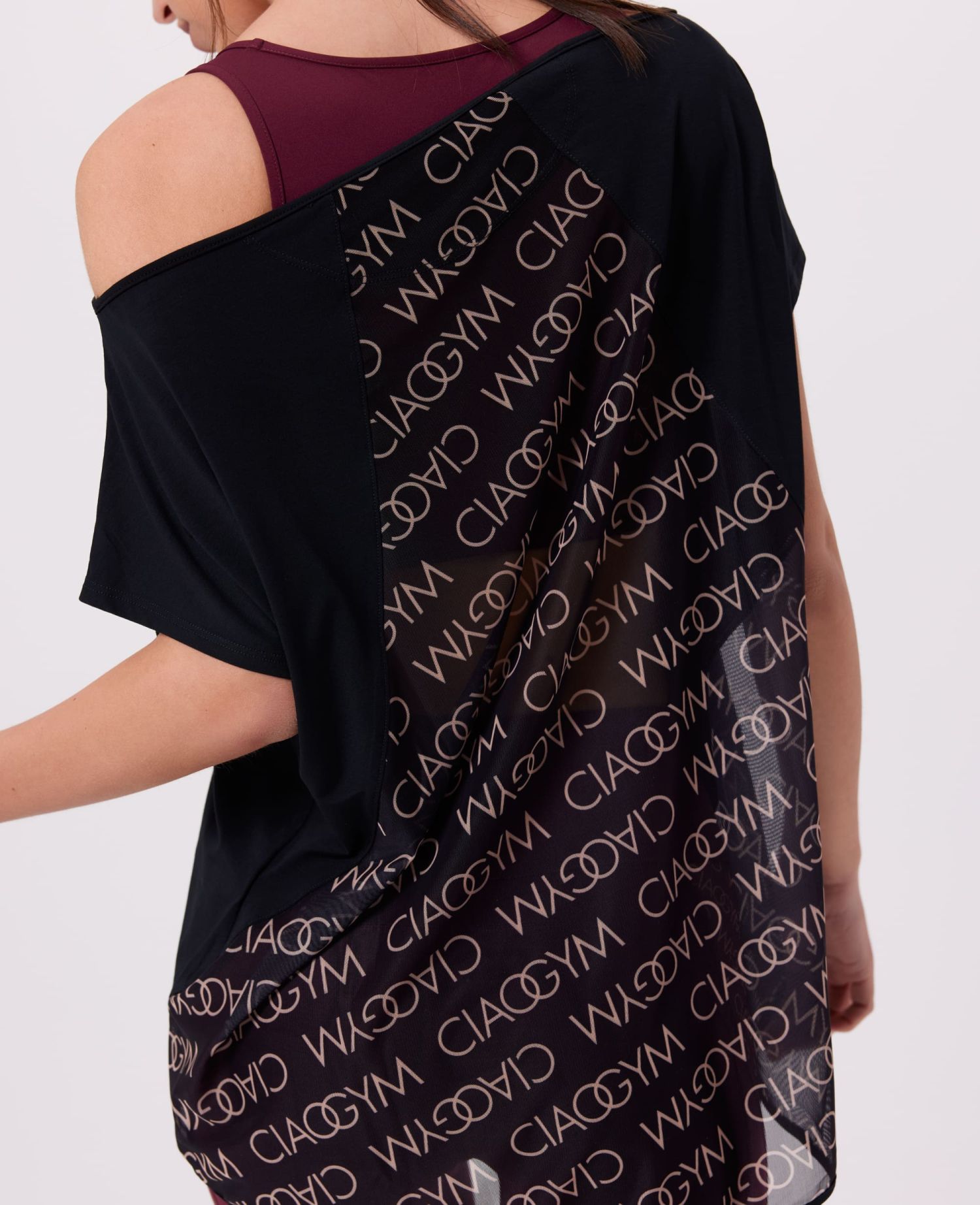 main product photo All Over Me Maxi T-shirt Black