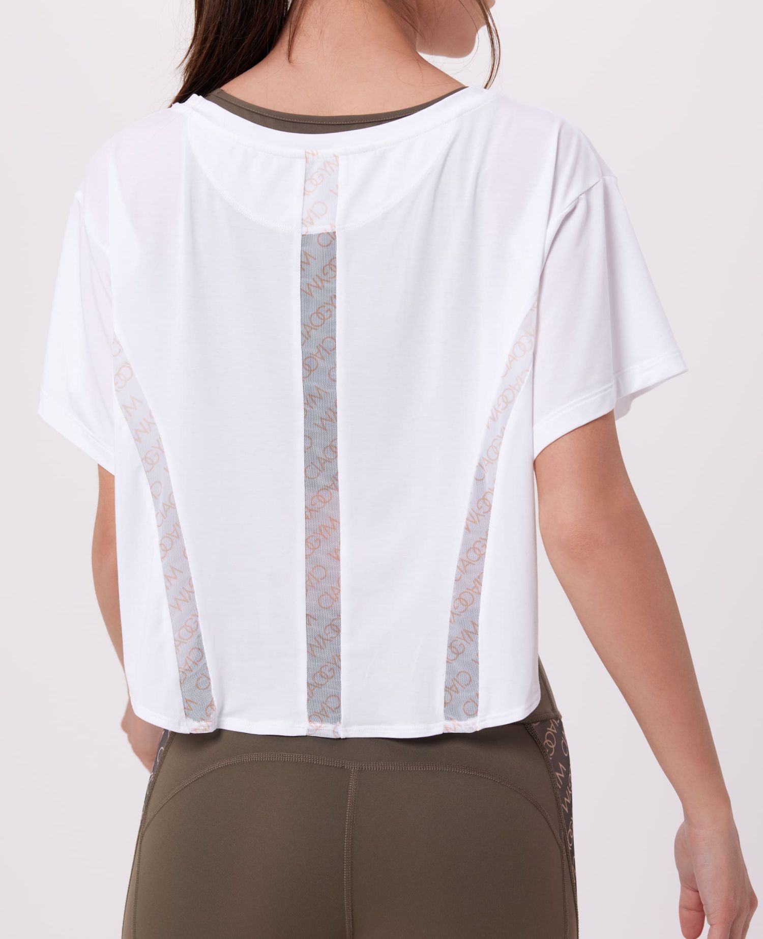 main product photo All Over Me Cropped T-shirt White