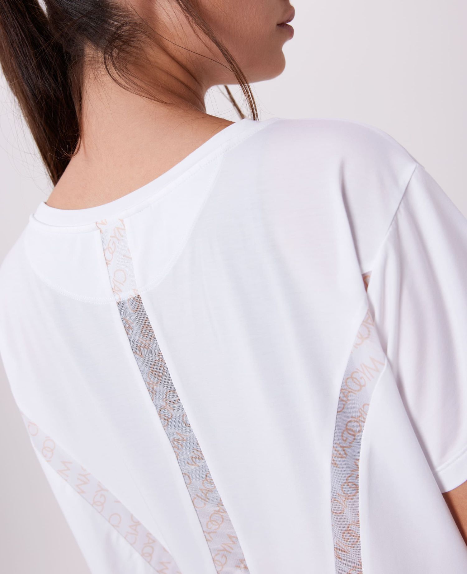 main product photo All Over Me Cropped T-shirt White