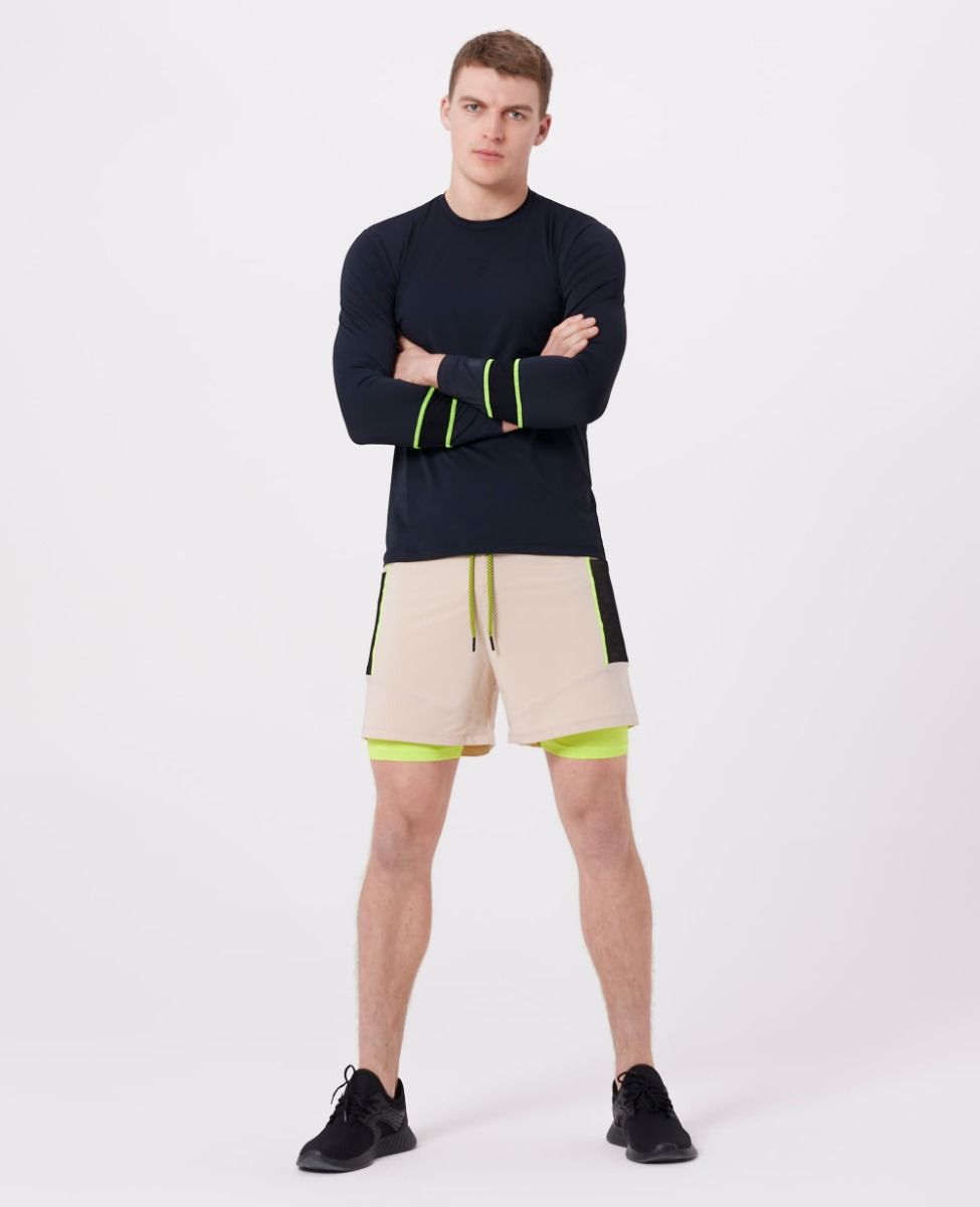 main product photo Daring Lined Shorts Soft Pink