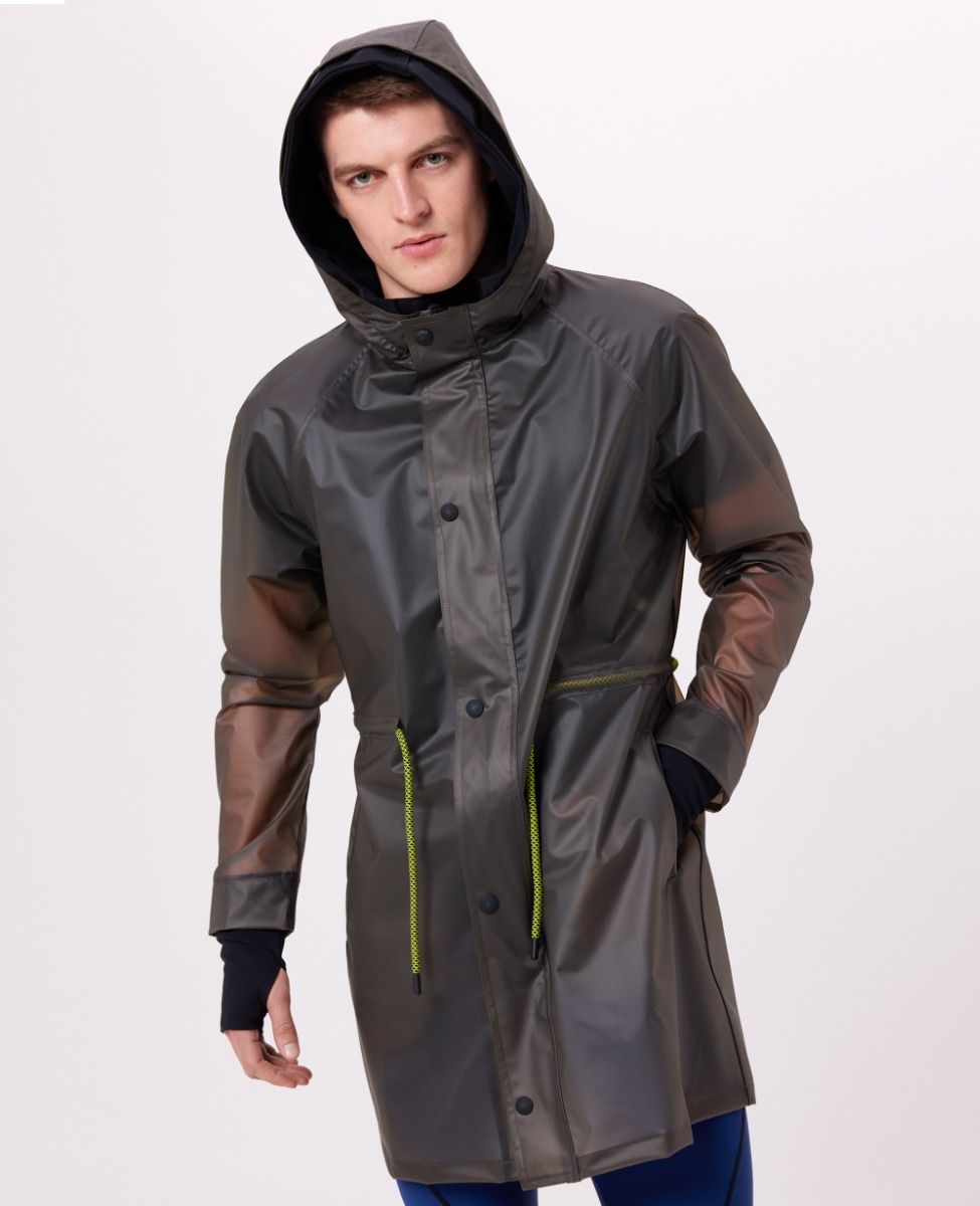 main product photo Club Trench Coat Grey