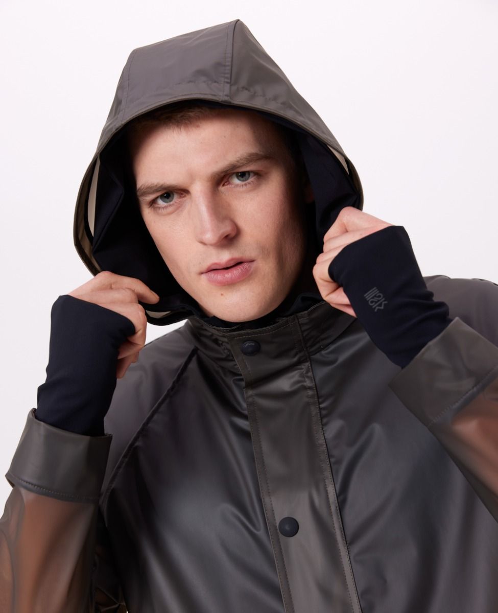 main product photo Club Trench Coat Grey