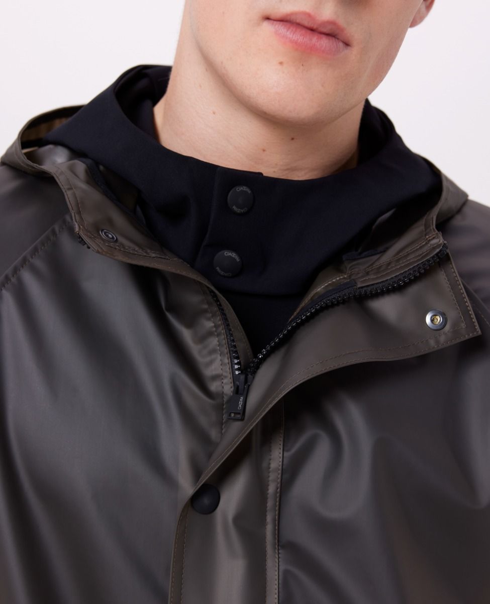 main product photo Club Trench Coat Grey