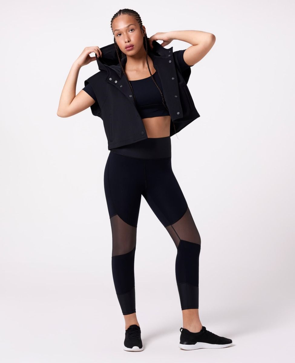 main product photo Club Cropped Coat Black