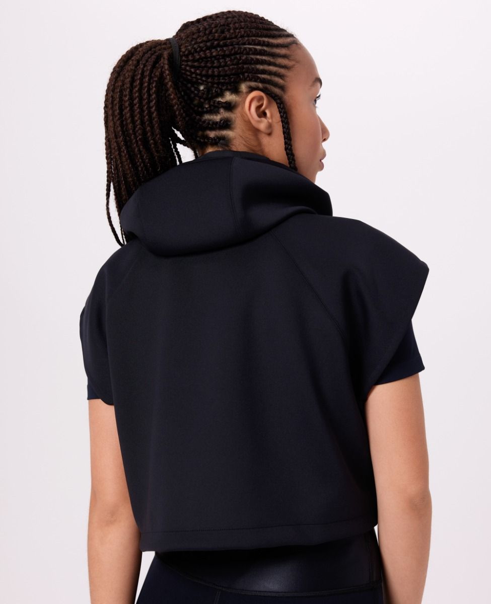 main product photo Club Cropped Coat Black