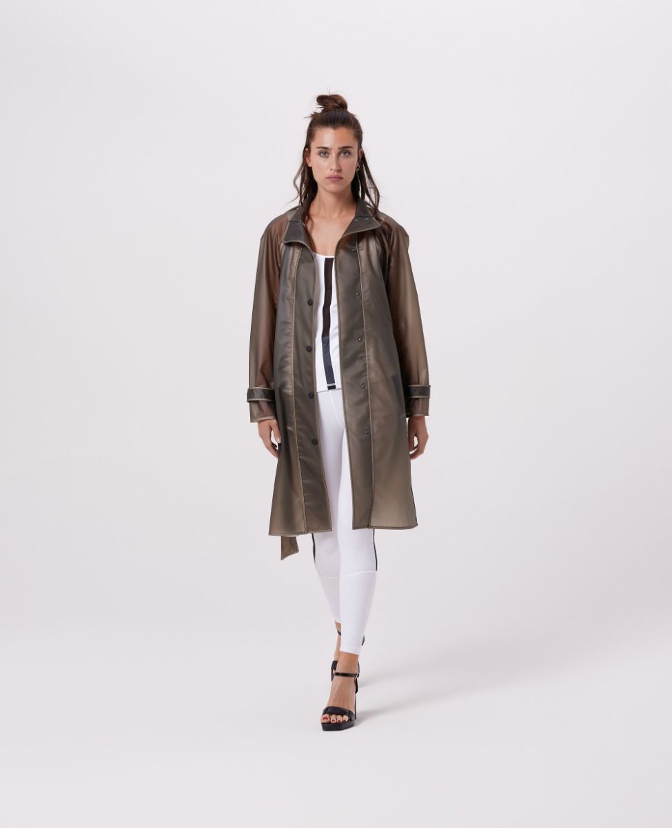 main product photo Club Trench Coat Grey