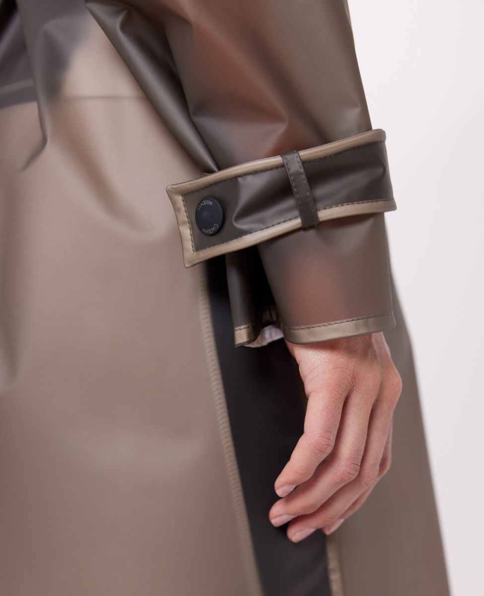 main product photo Club Trench Coat Grey