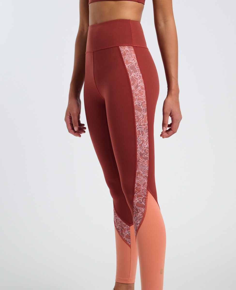 main product photo Future Nature Leggings 27 Barn red