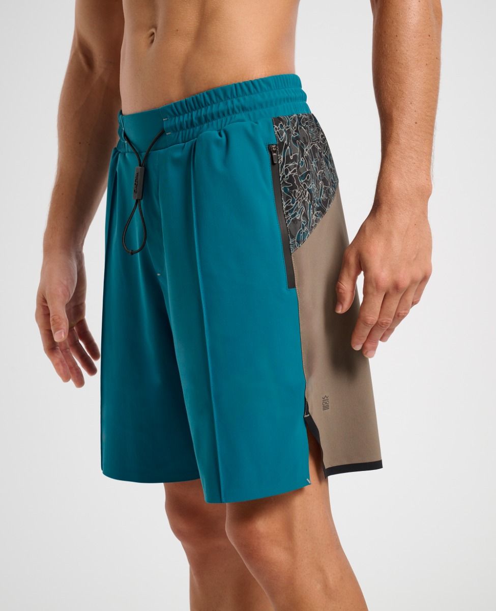 main product photo Future Nature Shorts Petrol