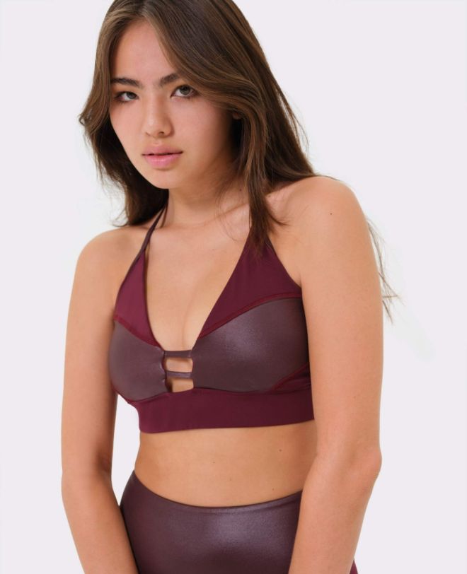 Daring Bra Bordeaux