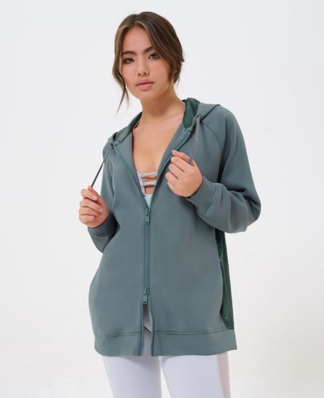 All Over Me Sweater Deep green