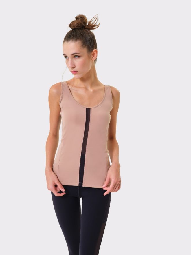 Essential Top Warm Taupe