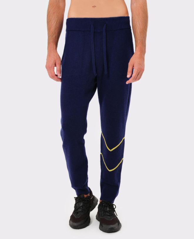 Merino Pants Blue