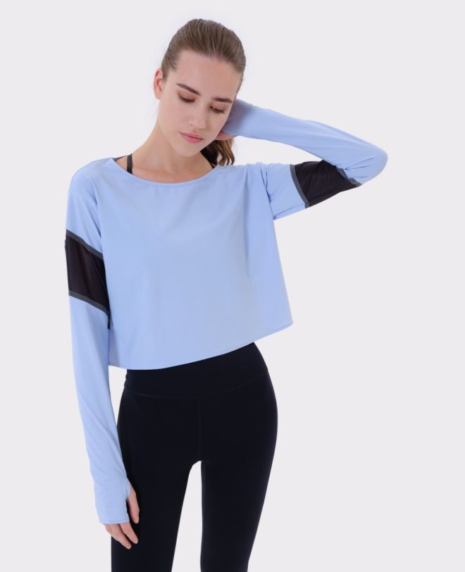 Daring Longsleeved T-shirt Light Blue