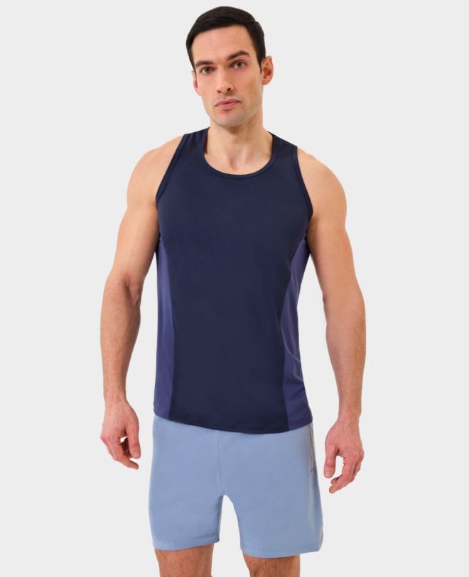 Essential Glow Tank Top Deep blue