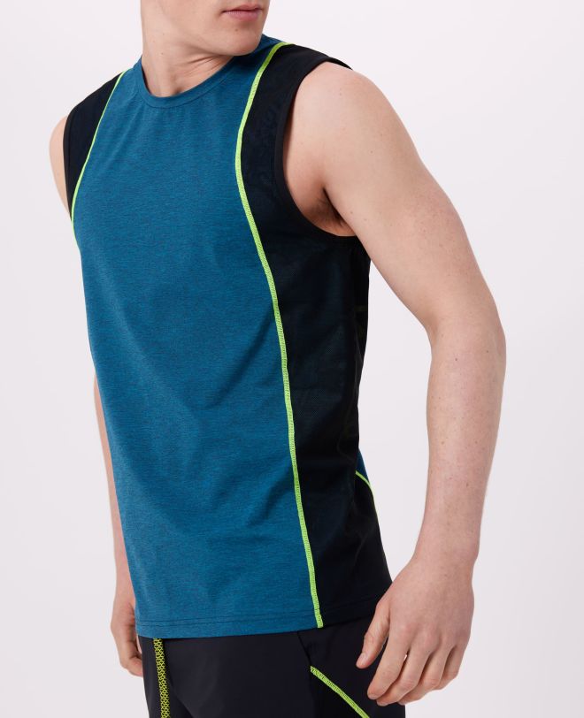 Daring Tank Top Blue