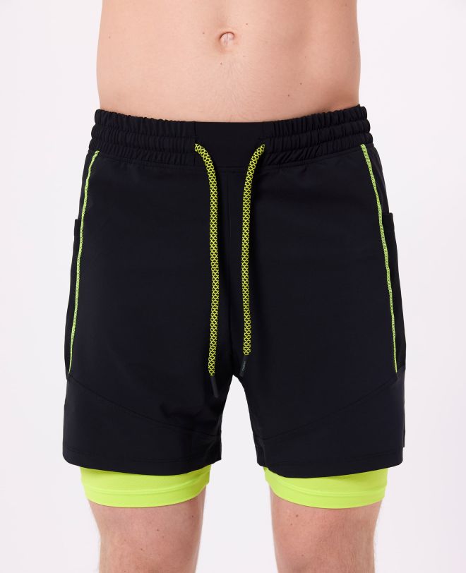 Daring Lined Shorts Black