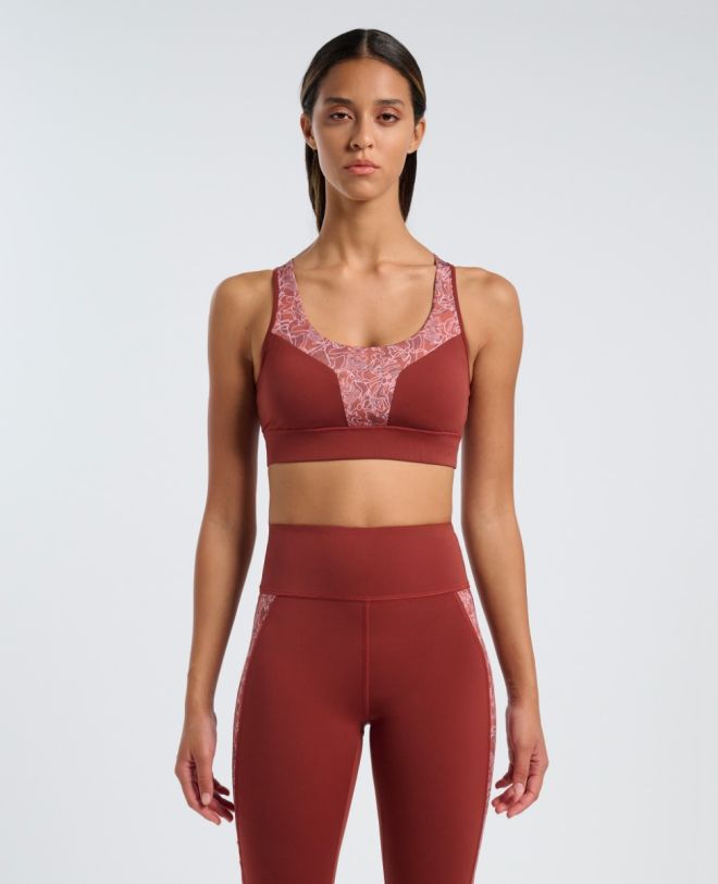 Future Nature Bra Barn red